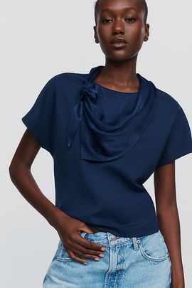 Maeve Silken Scarf Tee