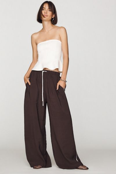 Maeve Silky Track Pants
