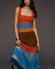 Maeve Sleeveless Blocked Sweater Dress - 1