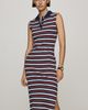 Maeve Sleeveless Knit Polo Midi Dress - 3