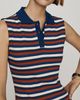 Maeve Sleeveless Knit Polo Midi Dress - 4