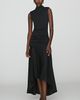 Maeve Sleeveless Ruched Mock-Neck Dress - 1