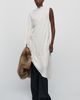 Maeve Sleeveless Satin Tunic Top - 1