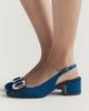 Maeve Sling Back Buckle Heels - 3
