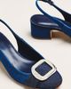 Maeve Sling Back Buckle Heels - 6