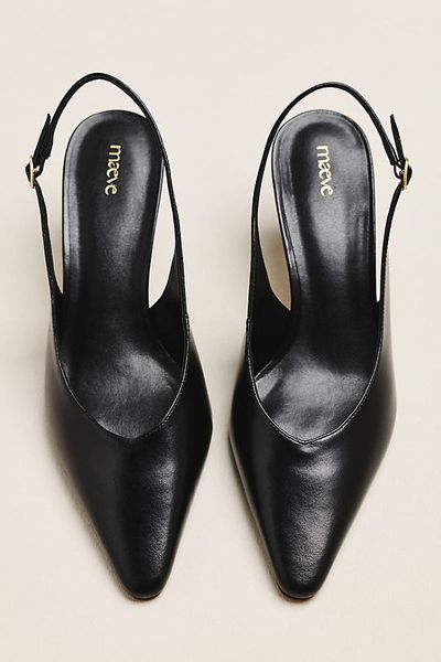 Maeve Slingback Kitten Heels