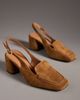 Maeve Slingback Loafer Block Heels - 1