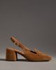 Maeve Slingback Loafer Block Heels - 2