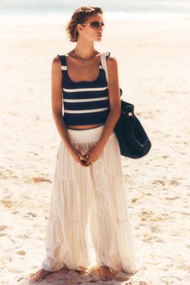 Maeve Square-Neck Sweater Tank