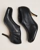 Maeve Square-Toe Leather Booties - 2