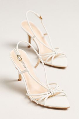 Maeve Strappy Pointed-Toe Heels
