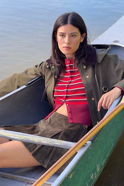 Maeve Stripe Cardigan