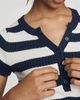 Maeve Striped Sweater Tee - 4