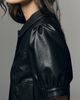 Maeve Studio Faux-Leather Shrunken Jacket - 3