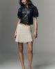 Maeve Studio Faux-Leather Shrunken Jacket - 5