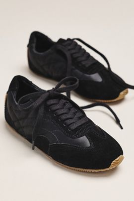 Maeve Suede Colorblock Sneakers