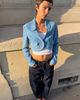 Maeve Suede Cropped Jacket - 2