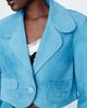 Maeve Suede Cropped Jacket - 4