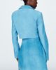Maeve Suede Cropped Jacket - 5