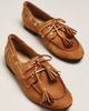 Maeve Tassel Suede Loafers - 1