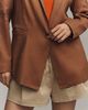 Maeve Tessie European Linen Stretch Blazer Jacket - 3