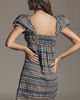 Maeve Textured Puff-Sleeve Mini Dress - 3