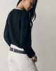 Maeve Tipped Crew-Neck Cardigan - 3