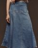 Maeve Twyla Paneled-Denim Midi Skirt - 2