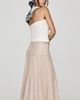 Maeve Twyla Paneled Faux Suede Midi Skirt - 3