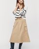 Maeve Utility Midi Skirt - 1