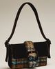 Maeve Velvet Baguette Shoulder Bag - 1