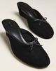 Maeve Velvet Wedge Mules - 1