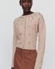 Maeve Wool Blend Beaded Cardigan - 1