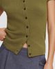 Maeve Wool Blend Cap-Sleeve Cardigan - 5
