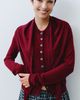 Maeve Wool Cashmere Cardigan with Scarf - 3