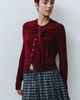 Maeve Wool Cashmere Cardigan with Scarf - 6