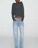 Maeve Wool Cashmere Henley Sweater - 4