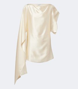 Magda Butrym Magda Butrym Asymmetric silk satin top