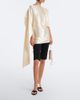 Magda Butrym Magda Butrym Asymmetric silk satin top - 5