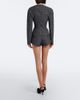 Magda Butrym Magda Butrym Belted checked virgin wool shorts - 4