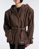 Magda Butrym Magda Butrym Belted hooded cotton jacket - 2