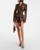 Magda Butrym Magda Butrym Belted leather shorts - 4