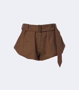 Magda Butrym Magda Butrym Belted virgin wool shorts