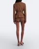 Magda Butrym Magda Butrym Belted virgin wool shorts - 5