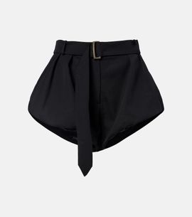 Magda Butrym Magda Butrym Belted wool shorts