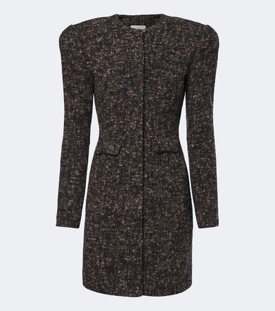 Magda Butrym Magda Butrym Bouclé wool-blend blazer dress