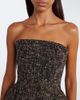 Magda Butrym Magda Butrym Bouclé wool and cashmere-blend bustier dress - 3