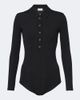 Magda Butrym Magda Butrym Broderie anglaise jersey bodysuit - 1