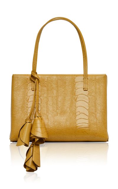 Magda Butrym Magda Butrym Camel Leather Croco Barbara Bag