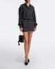 Magda Butrym Magda Butrym Checked crochet-trimmed virgin wool miniskirt - 2